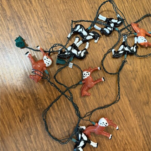 Western Horse Christmas Tree Light Covers Cowgirl Cowboy Farmhouse Ranch - Picture 9 of 13